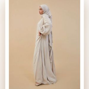 $50 Silqrose Stone Prayer Wear Abaya Dress length 52”